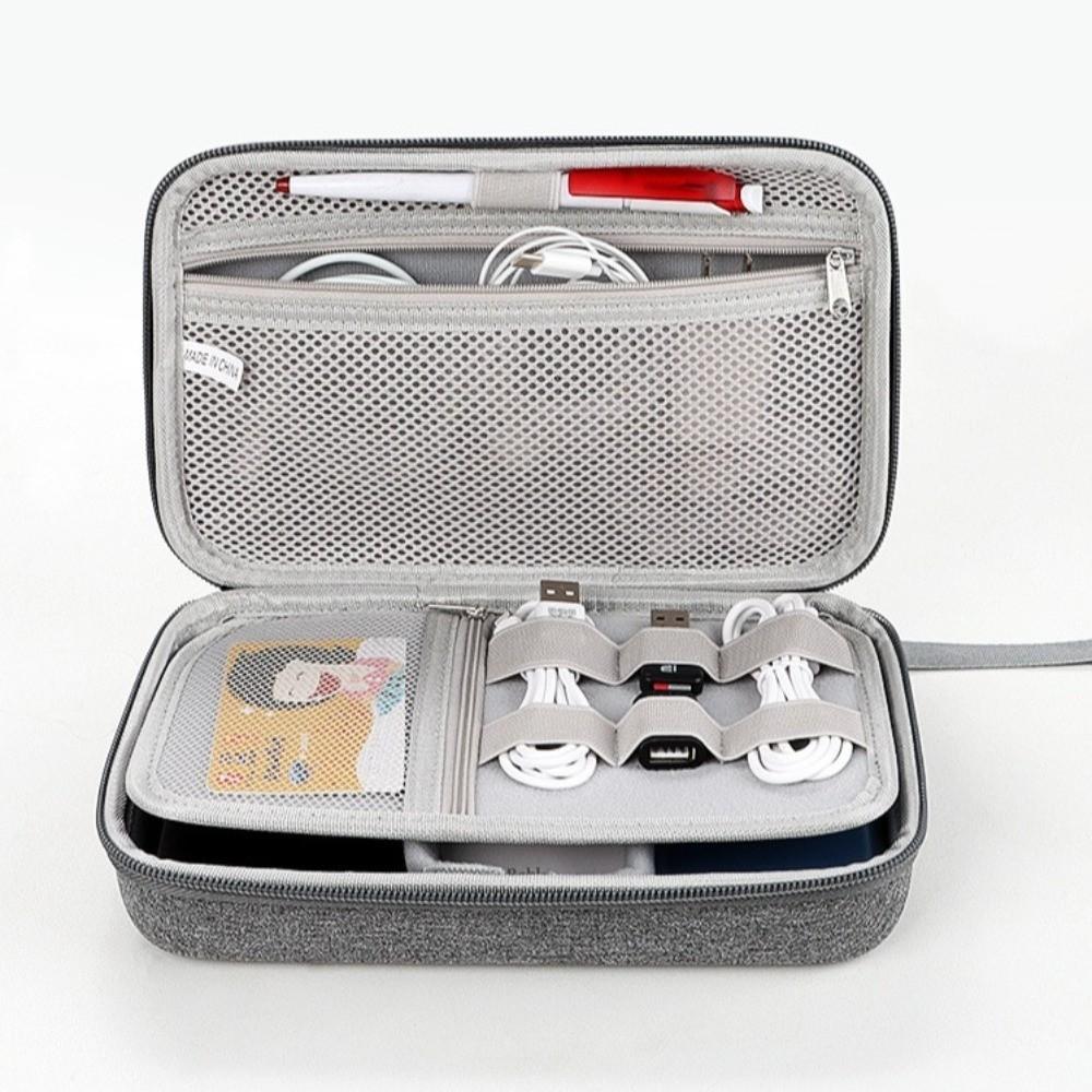 Shockproof Digital HDD Flash Drive Pouch Hard Case Portable Storage Bag Cable