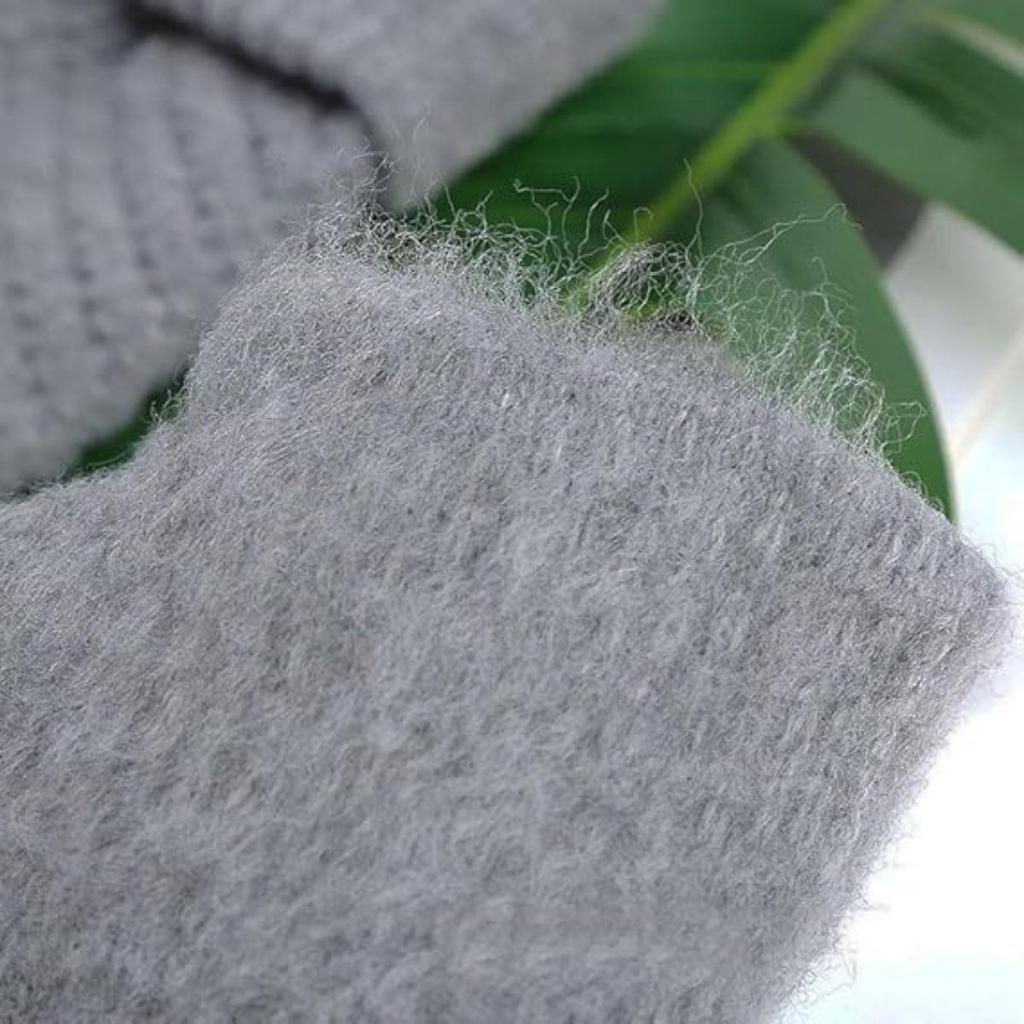 Guanti Caldi per Donna e Uomo Guanti Lavorati a Maglia Foderati in Pile