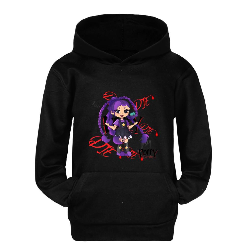 5593 Kids Girls Lily Lovebraids Print Casual Long Sleeves Hoodies Puterwear Street Hoodie