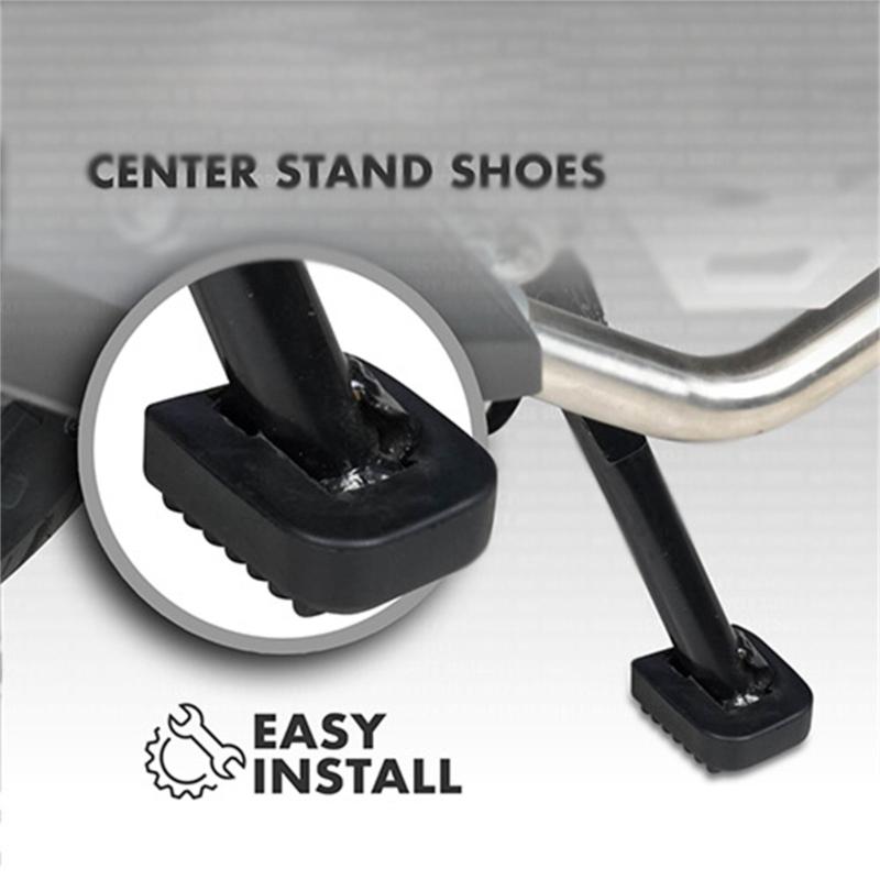Motorcycle Kickstand Pad General  Fit Parking Extender Foot Side Stand Extension Sleeve Upgrades for Most Motorcycles