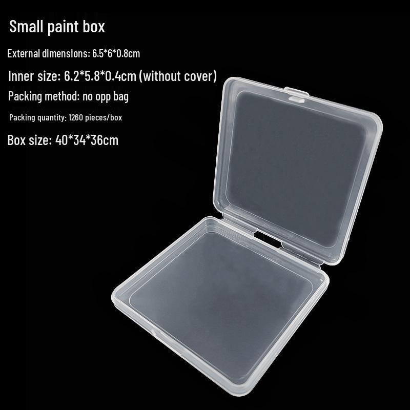 Cutie de depozitare și afișare pentru feronerie din plastic transparent