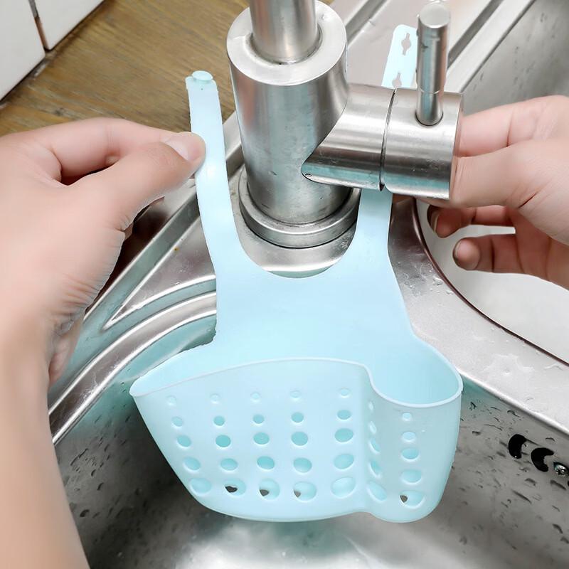 ZISIZ Adjustable Snap-on Kitchen Storage & Drain Rack