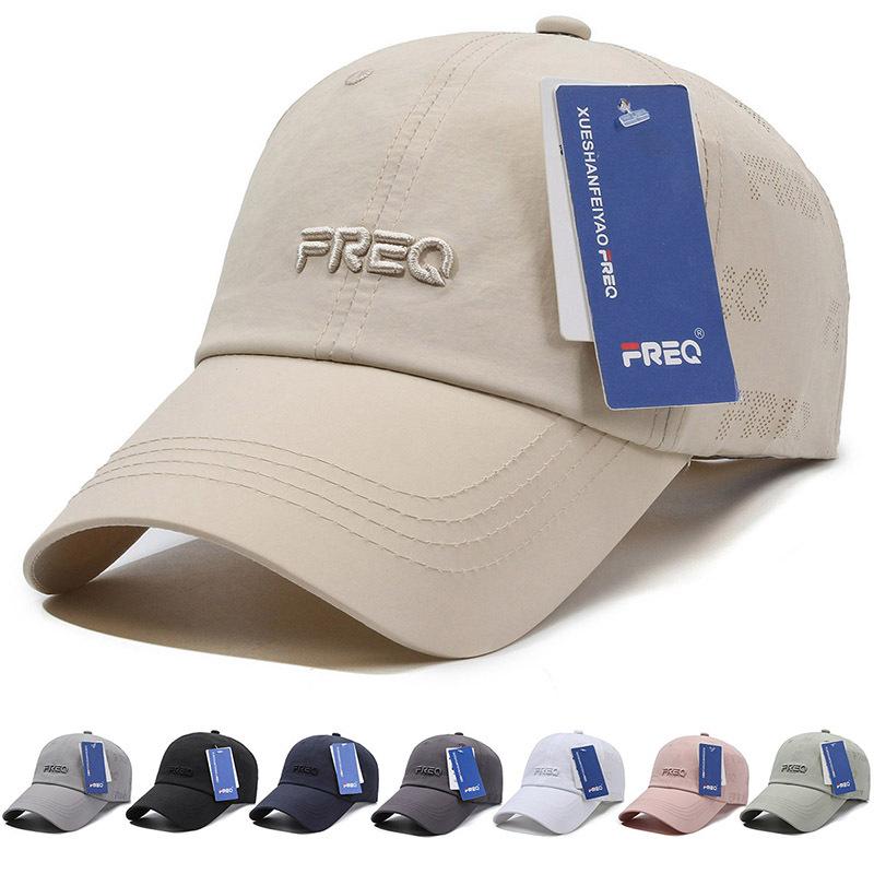 New embroidered letter baseball cap men and women outdoor leisure sunscreen sunshade fashion versatile travel