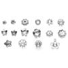 20/50Pcs/Pack Stainless Steel Flower Tree Leaf Round Beads Caps For Handmade DIY Jewelry Making Bracelet Necklace Accessories
