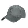 Praying Skeleton Forward Observations Group Baseball Cap Distressed Washed Caps Hat Vintage Outdoor Running Golf Snapback Hat