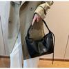 IELGY Trendy Large-Capacity Korean Retro Fashion Dumpling Bag Casual One-Shoulder Diagonal Bag