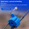 5/10Pcs Portable Fishing Rod Holder Ball Bundle Ball Fishing Storage Accessories Rod Tie Belt Lure Fishing Rod Tool