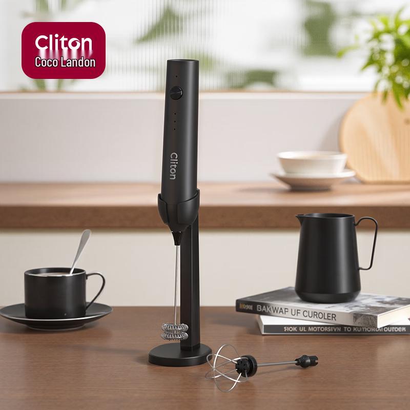 

CLITON Rechargeable Handheld Electric Milk Frother