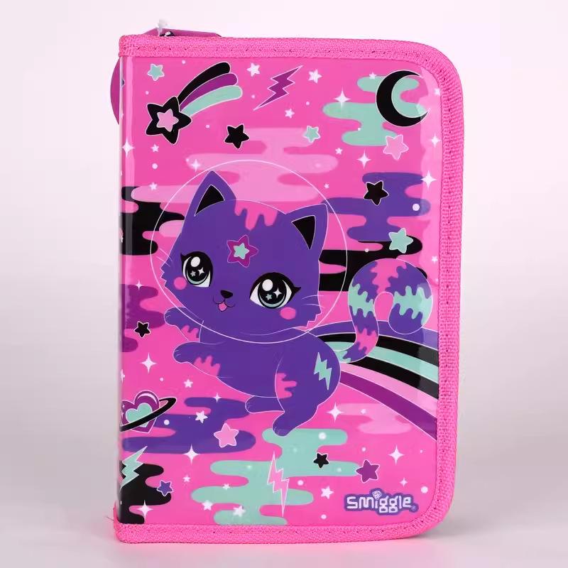 Smiggle Stationery Bag: Large-Capacity Pencil Case for Primary and Secondary School Kids