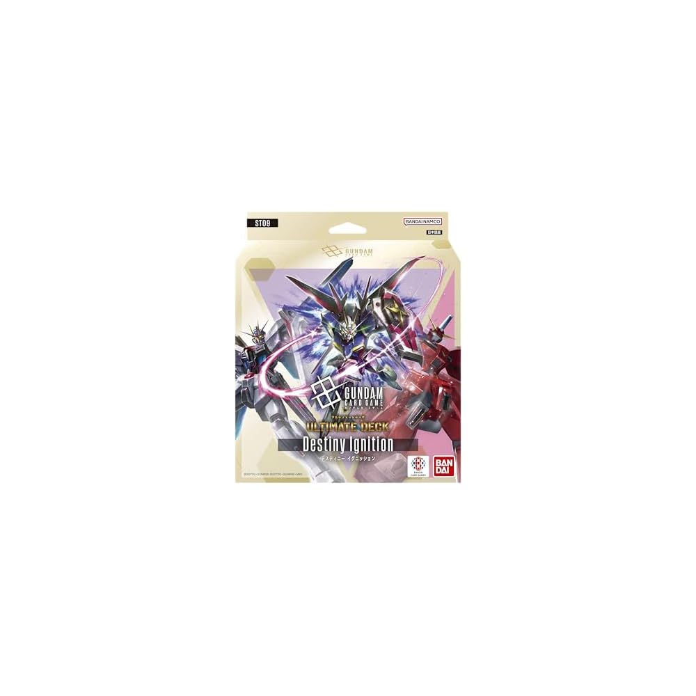 Bandai Gundam Card Game Ultimate Deck Destiny Ignition ST09 Collectible Trading Card Set