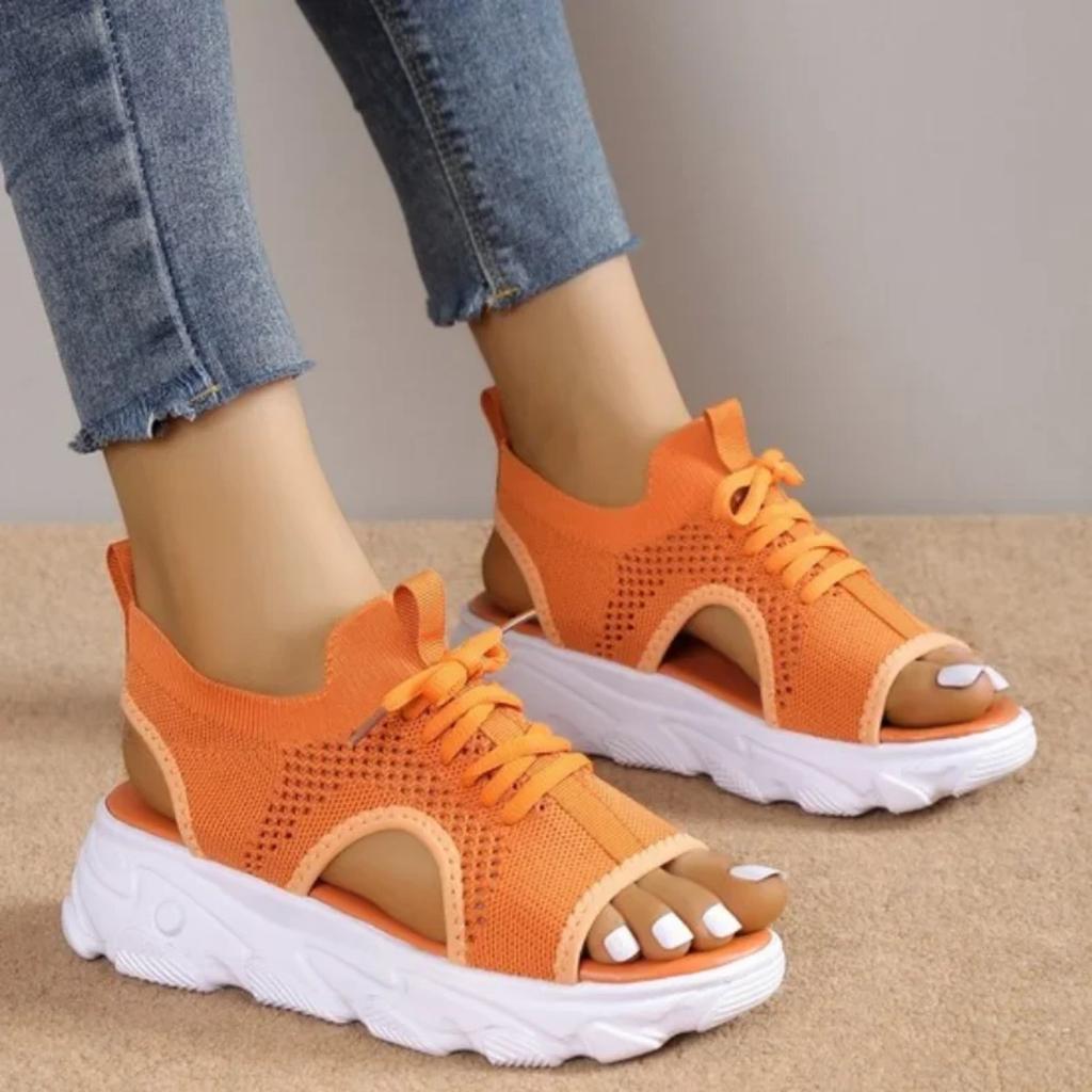 Large Size Sports Sandals Women 2025 Casual Platform Shoes Thick-Soled Sandalias Open Toe Beach Shoes for Women Zapatos Mujer
