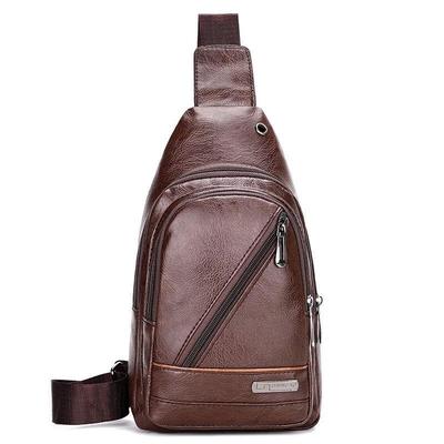 Herren Tasche mit großer Kapazität, lässig, Crossbody, Brusttasche