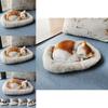 Animal Figurine With Artificial Fur Material Handmade Home Decor For Photography And Gift