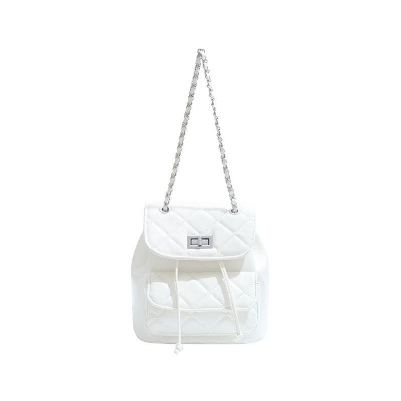 

Модный рюкзак женский новая сумка через плечо белый