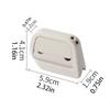 Mini Ceramic Blade Auto-Retract Safety Box Cutter, Magnetic Storage, Wall Mount - Portable Courier Box Opener
