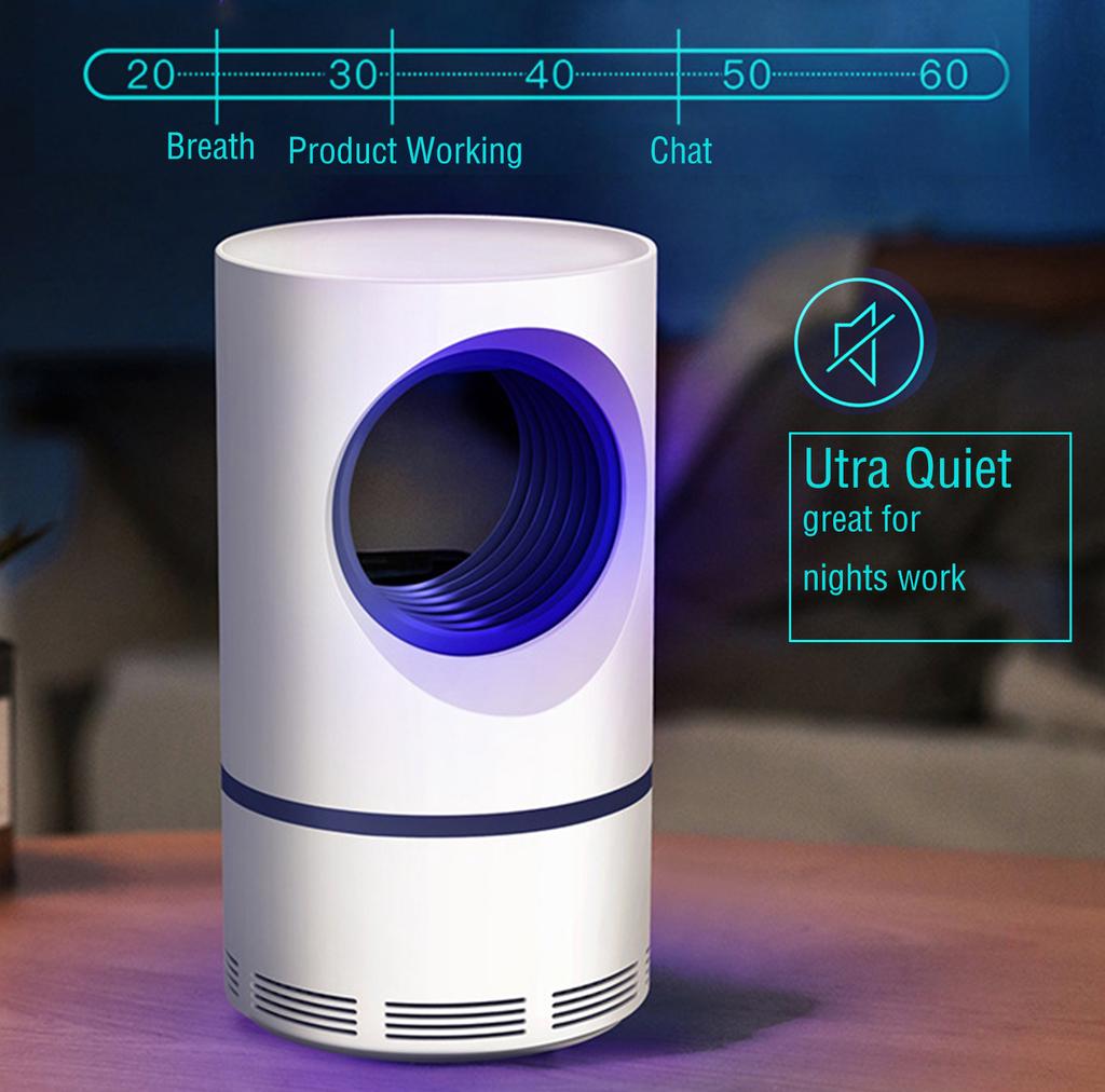 Electric Indoor Mosquito Trap USB Power Insect Mosquito Killer UV Light LED Mosquito Lamp Non-Toxic