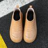 Ladies Men's New Style Waterproof PVC Duck Boots Lightweight Knee-height Rain Snow Shoes Rubber Insole Rain Boots for Adults
