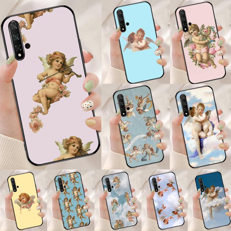 Renaissance Angels In Sky For Huawei Nova Y90 Y70 Y60 Y61 Y91 Y72 9 10 SE 12i 12s 11i 5T P60 Pro P20 P30 P40 Lite Case