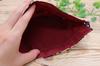 Kyosuke Drawstring Small Item Cat Japanese Made in x cm Pouch, Case, Design, Pattern, Cotton, Japan, Nyankomon, Red/Burgundy, 22.5 22.5