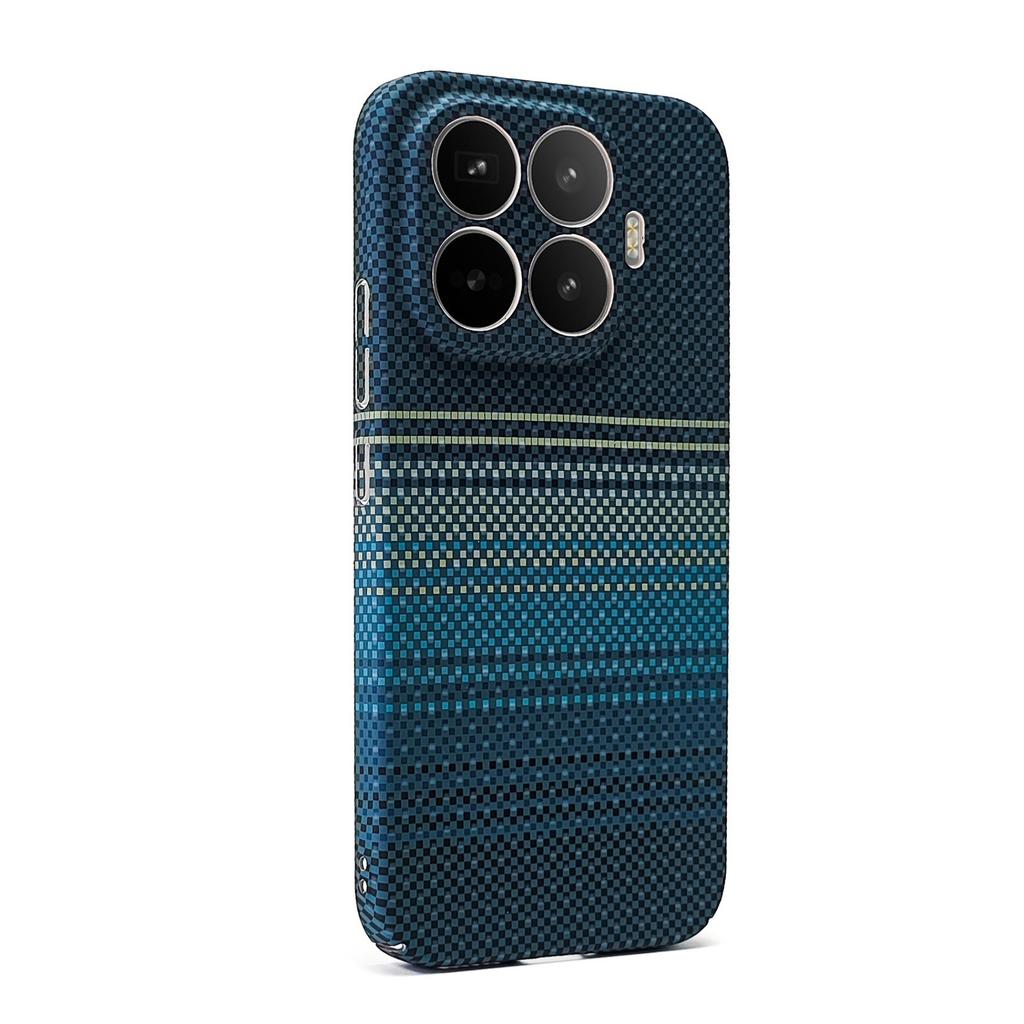 Applicable To Mi 11TPro Mobile Phone Case Mi 11T Embossed Moonrise Blue Woven Mi 11Ultra California Sunset