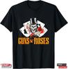 Guns N Roses Band Cards Black T-Shirt, Gift for Metal Fans Unisex T-Shirt