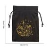 Tarot Drawstring Pouch Velvet Tarot Pouch Multifunctional Tarot Card Holder Tarot & Dice Bag Tarot Accessories Soft Oracle Cards