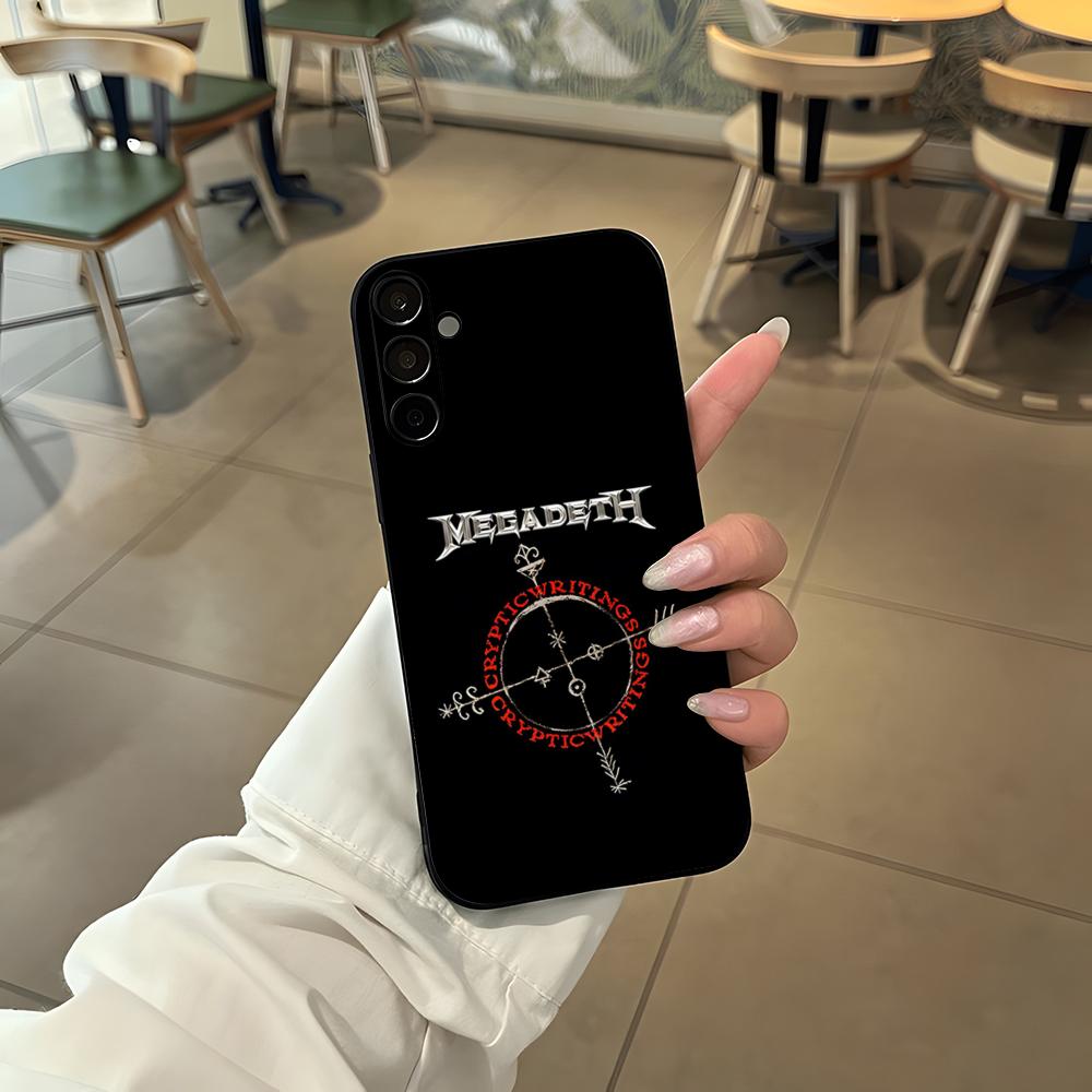 Band M-Megadeth Phone Case For Samsung S26 S25 Edge S24 S23 S22 S21 S20 Ultra Plus Fe Galaxy Silicon Cover