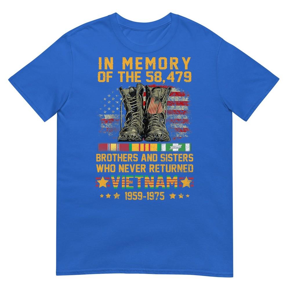 In Memory Of The 58479 Brothers And Sisters Vietnam Veteran TShirt