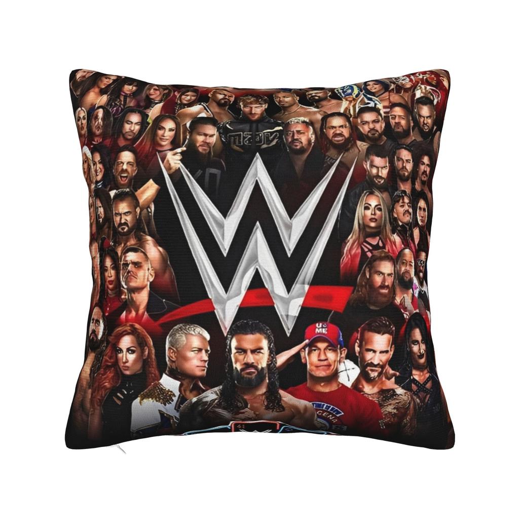 Pillow Cover Wrestlemania Wrestling   Morden Pillow Case For Sofa Car Home Decor Pillowcases