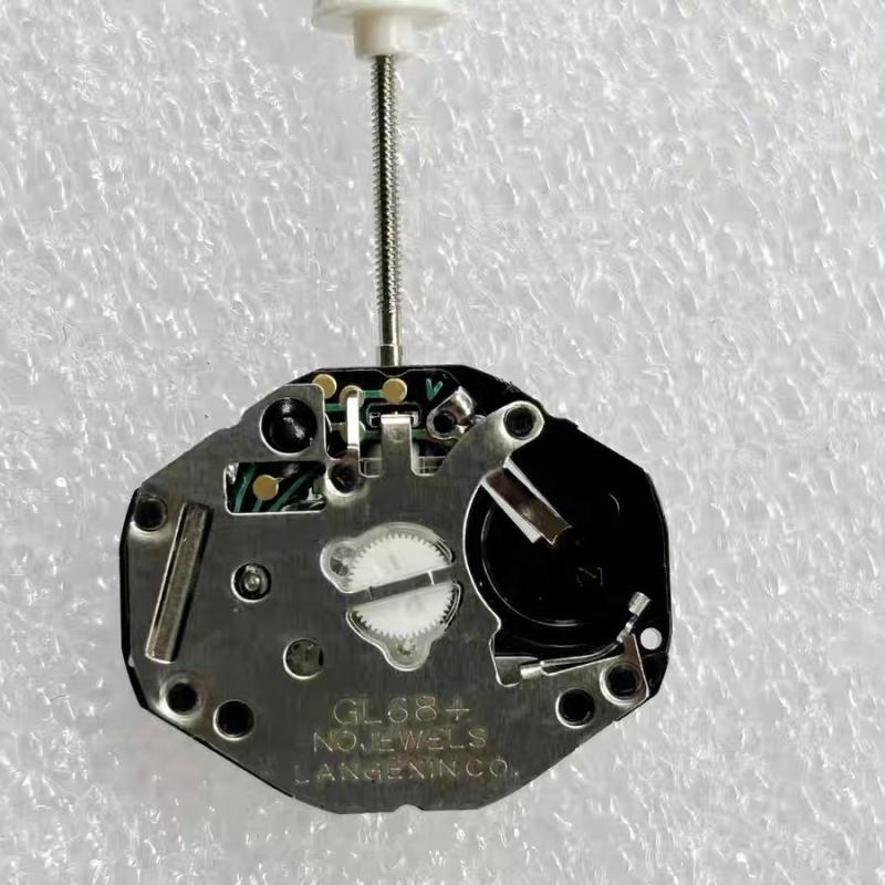 

1 шт. Высококачественные часовые детали Кварцевый часовой механизм Gl68 Замена для часовщика Инструмент для ремонта Аксессуар A1