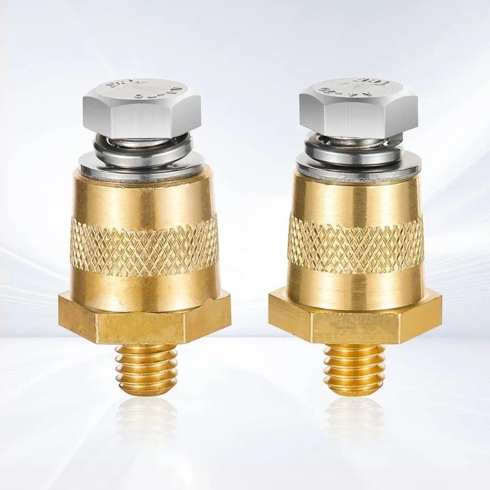 Brass Battery Post Terminals With Male Thread BatteryTerminal Universal Battery Pole Adapter