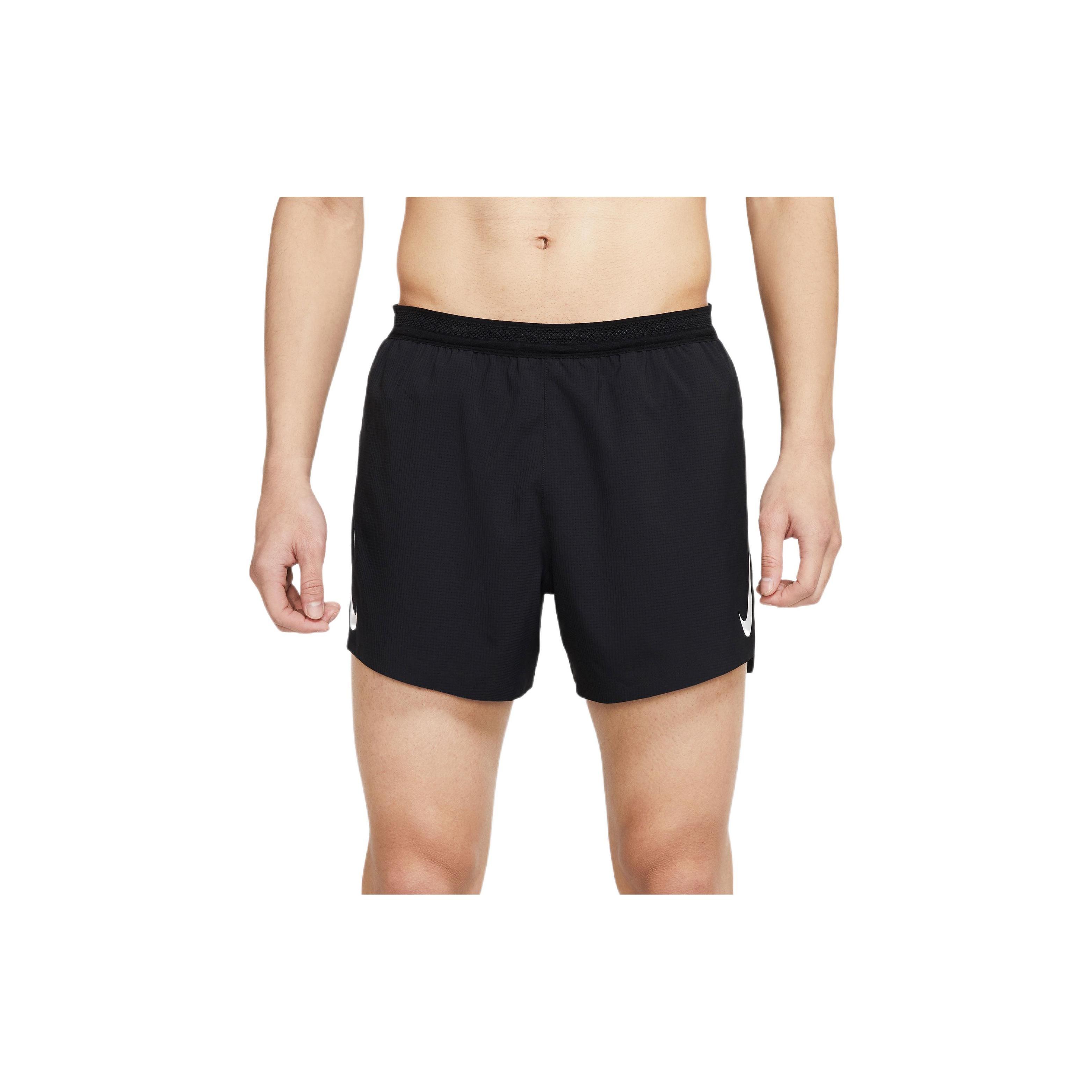 Men s Nike AEROSWIFT 4 Running Black Shorts CJ7841-010 XL