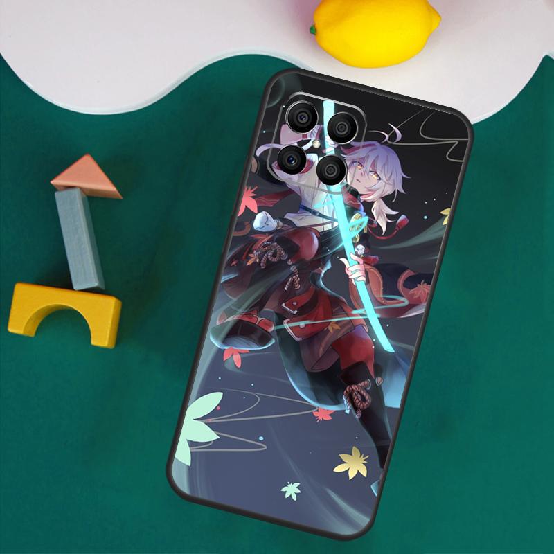 

Genshin Impact Kaedehara Kazuha Case For Honor 200 Pro 50 70 90 X9a X8a X8 X9 X8b X9c X9b Honor Magic 7 Lite 5 6 Pro Cover Honor 70