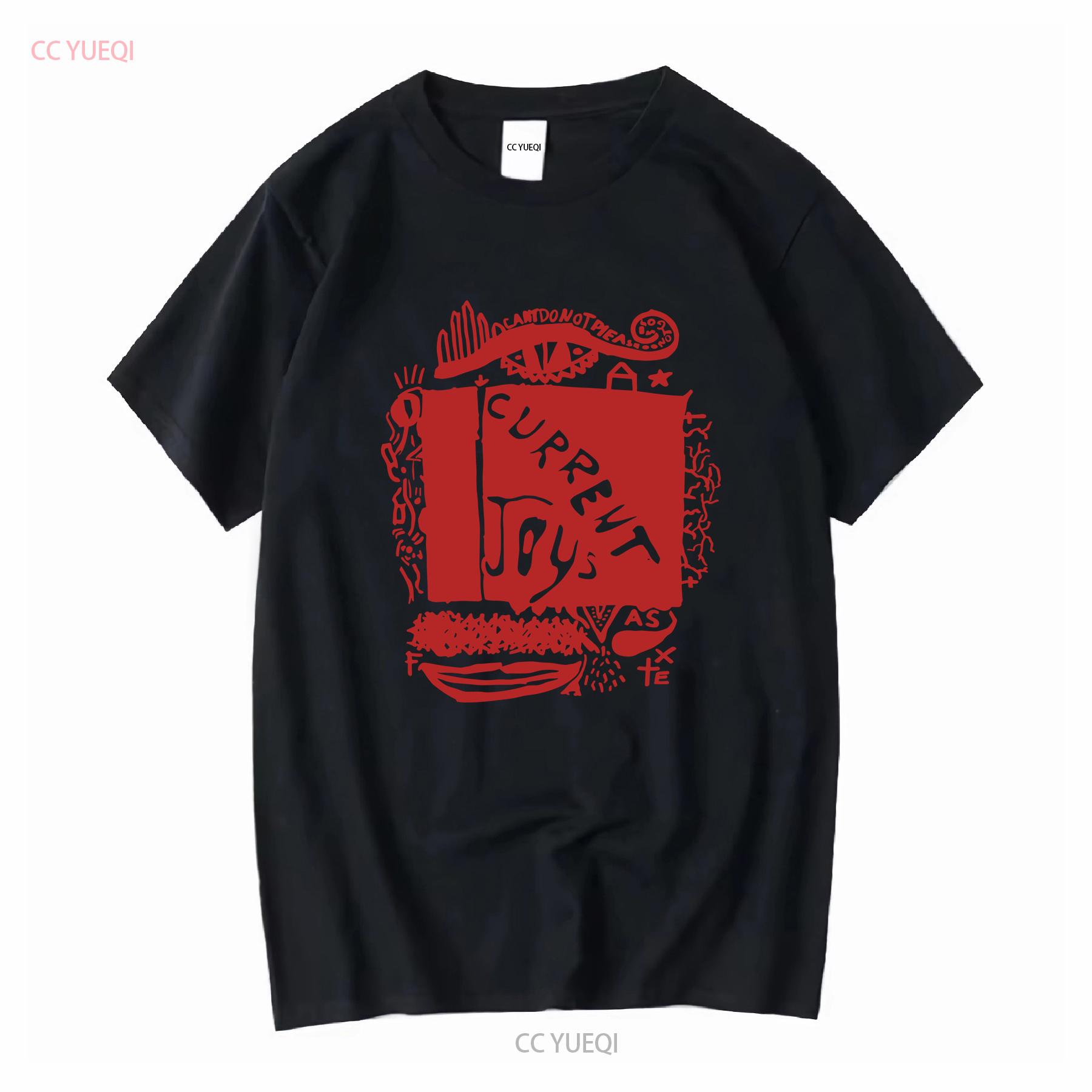 

Current Joys For Fan T Shirt Full Size S 5XL SE347 vintage Washed streetwear Top For Everyday Wear fashion graphic Soft Stylish 4XL