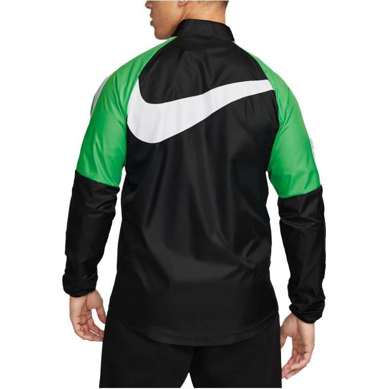 Nike Liverpool Fc Repel Academy Awf Color Block Logo Print Long Sleeve Retro Sports Jacket Men jackets Black DV4716-010