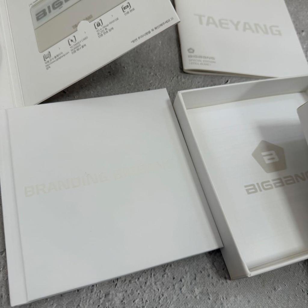 [USED] Korean Edition Limited BIGBANG CD Album STILL ALIVE TAEYANG