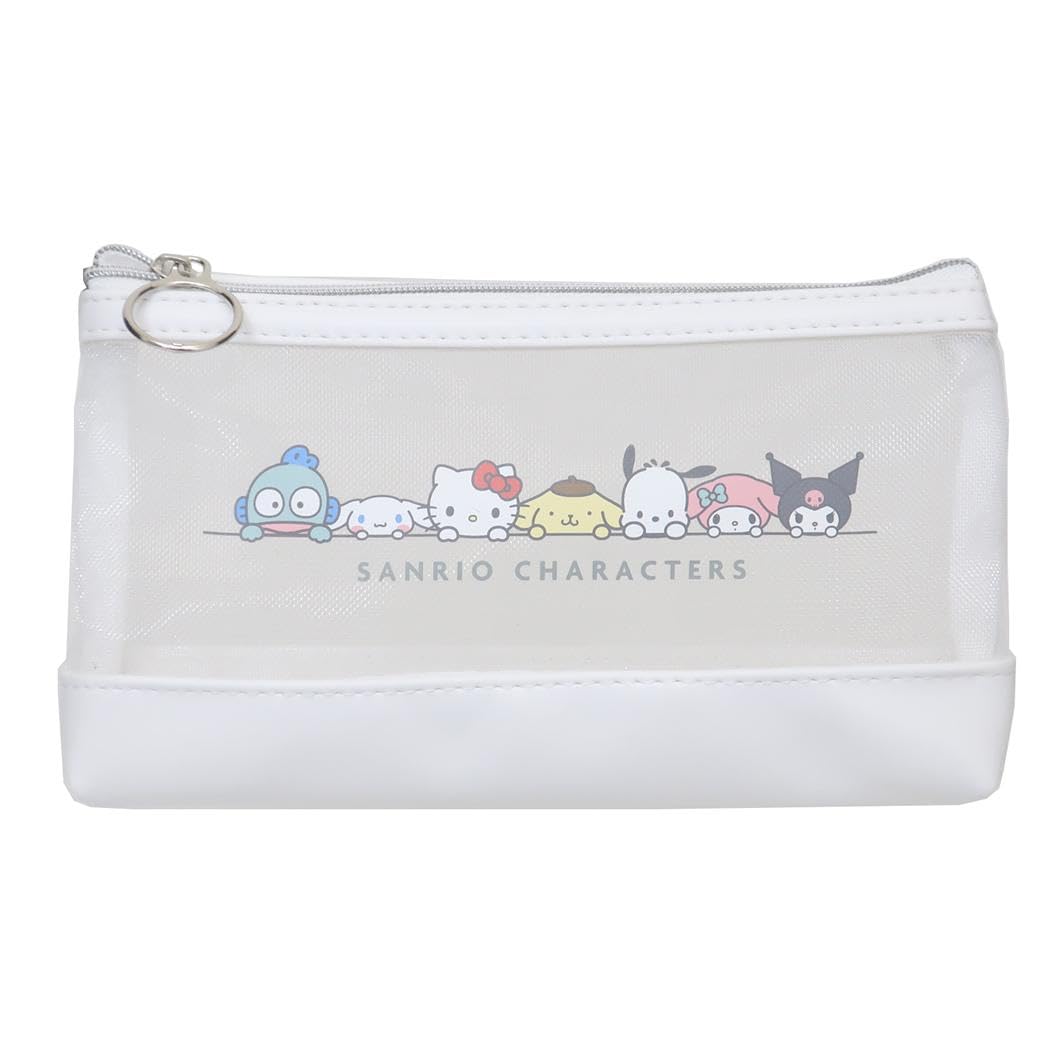 Sanrio Mesh Panel Pencil Case