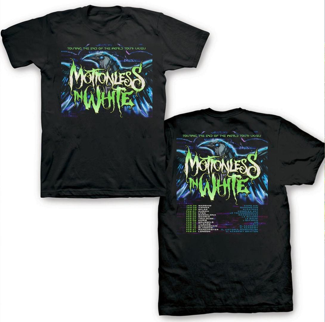 New Motionless In White 2026 tour Gift For Fans Unisex S-5XL Shirt SS255 M