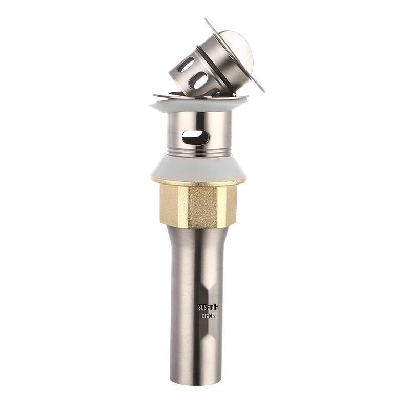 CHENDU Basin Flip-Top Drain Stopper with Strainer