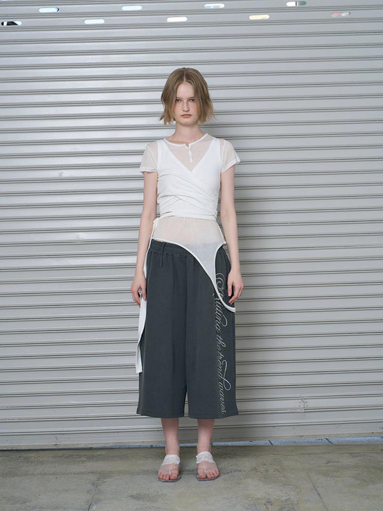 RAMEE Pigment Lettering Pants (3 Colors)