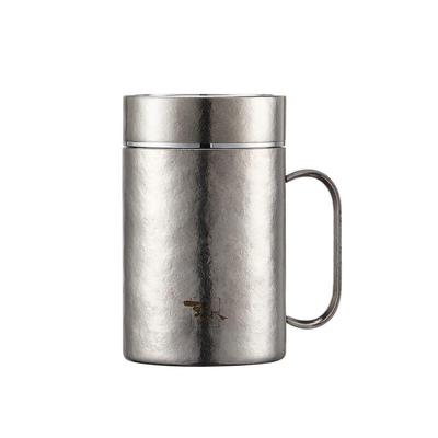Taza de Negocios Aislada de Titanio Puro TAFUCO de 500 ml