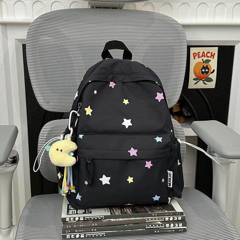 Schoolbag Japanese school bag Junior high school ins girl heart star large capacity versatile dopamine mini backpack backpack