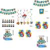 Paw Patrols Party Supplies Deluxe Birthday Decor Set With Balloons And Banners For Kids