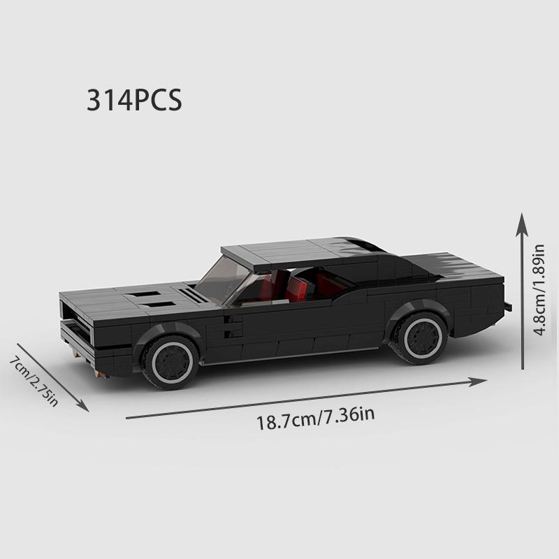 Moc F1 City Speed Sports Racing Car Building Blocks Brick R34 Rx-7 Vehicle Supercar Fast & Furious Mk4 Supra Kids Toys