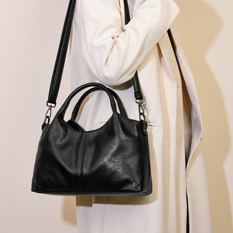 Stylish 2024 Handbag For Women With Versatile Shoulder Strap Soft Pu Material