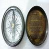 Brass Stanley London Compass with Leather Box