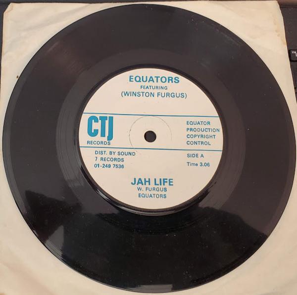 

7inch Record EQUATORS REUBEN Jah Life Roots Life NONE CTJ Records 1978 UK Reggae Ska Dub Used