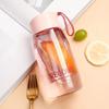 Stylish High-Value Portable Water Cup for Women - Durable, Heat and Drop Resistant Plastic for Students