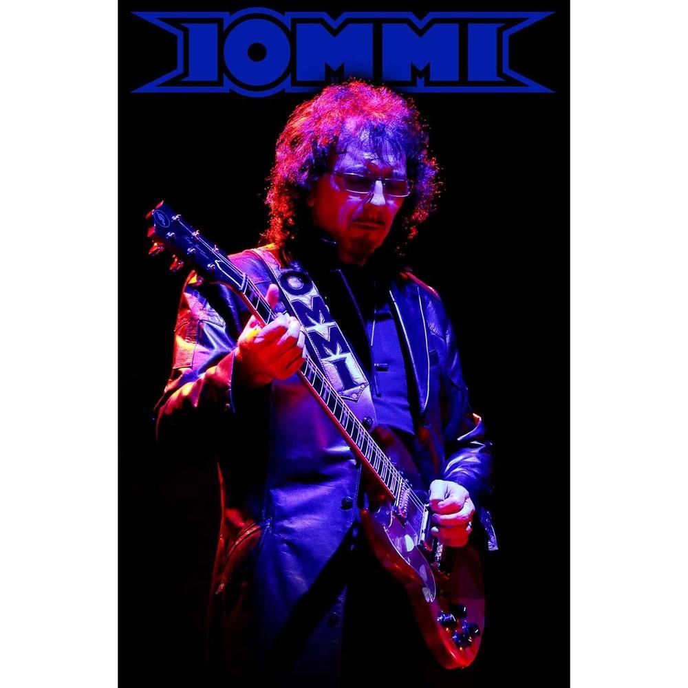 Tony Iommi Poster Flag T-shirt Black Unisex T-Shirt M
