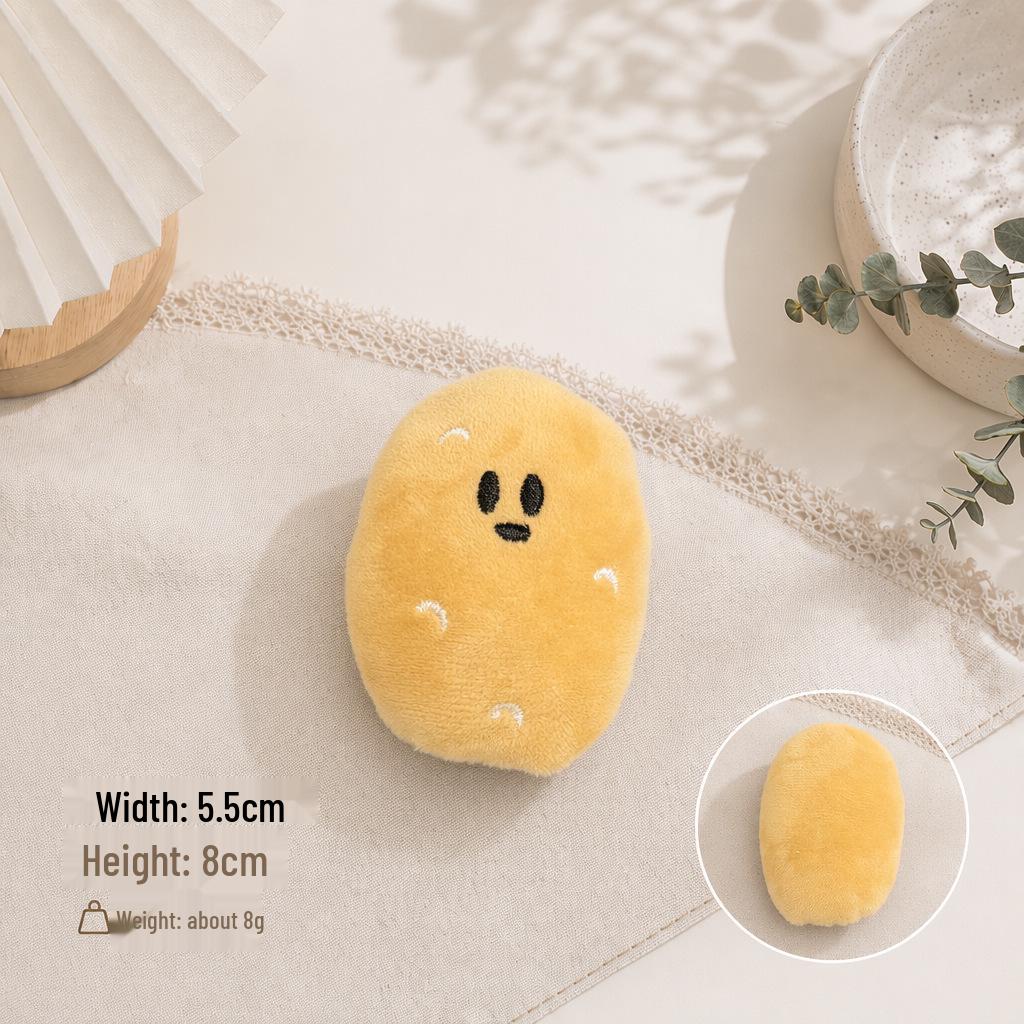 Mini Potato Doll Plush Keychain: Cute & Creative Stress-Relief Accessory